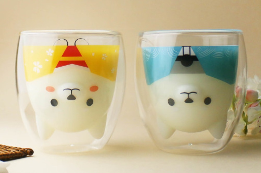 Gelas 3D Berdesain Lucu ini Khas Jepang!